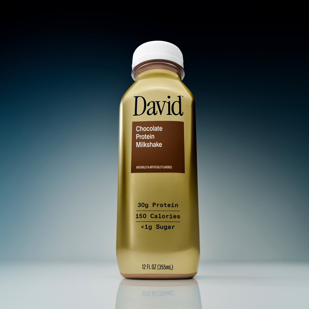 David Protein Shake, Chocolate (12 Pack)