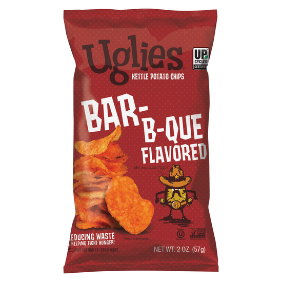 Uglies Bar-B-Que Kettle Potato Chips 2oz (24ct)