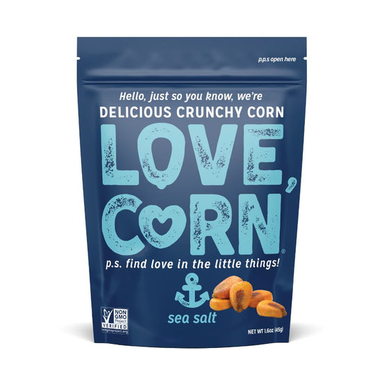 Love Corn Sea Salt Premium Roasted Corn 1.6oz (10ct)