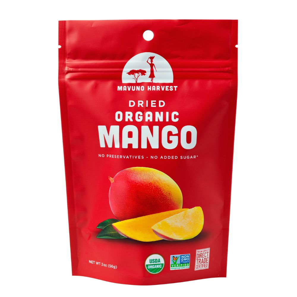 Mavuno Harvest Organic Dried Mango 2oz (6ct)