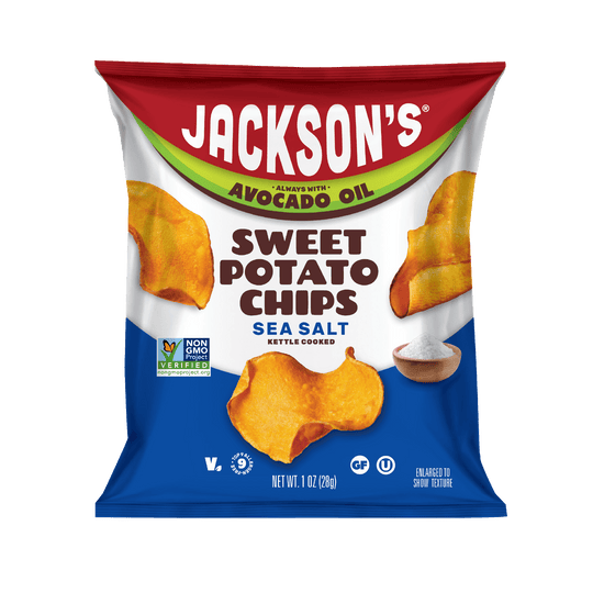 Sea Salt Sweet Potato Chips in Avocado Oil 1oz (Pack of 50)