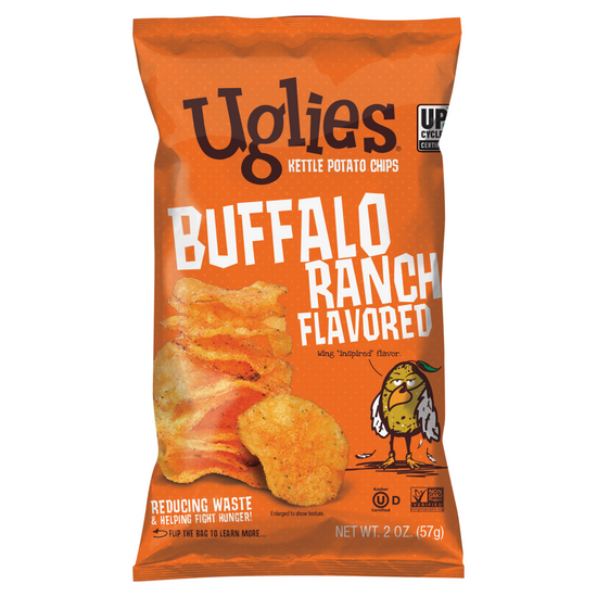 Uglies Buffalo Ranch Kettle Potato Chips 2oz (24ct)