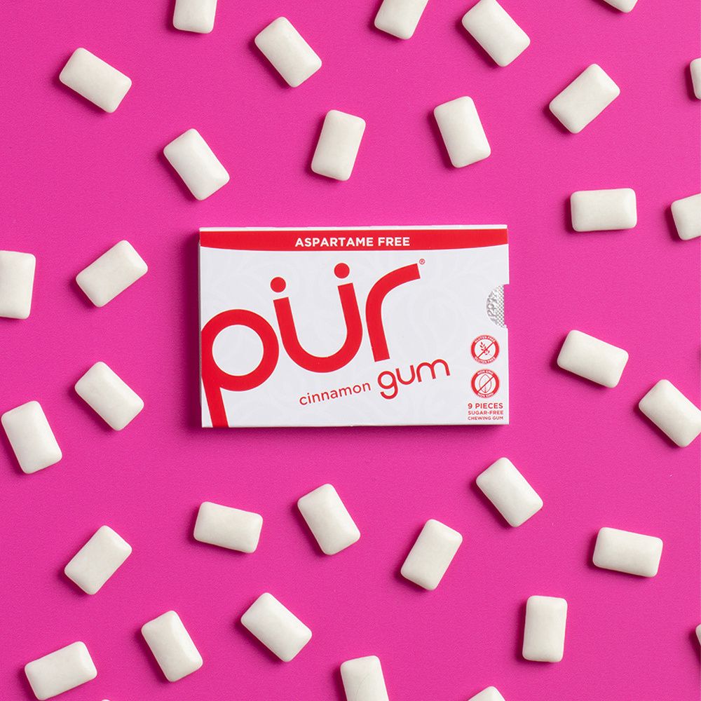 PUR Cinnamon Gum Blister Pack 9pc (12ct)