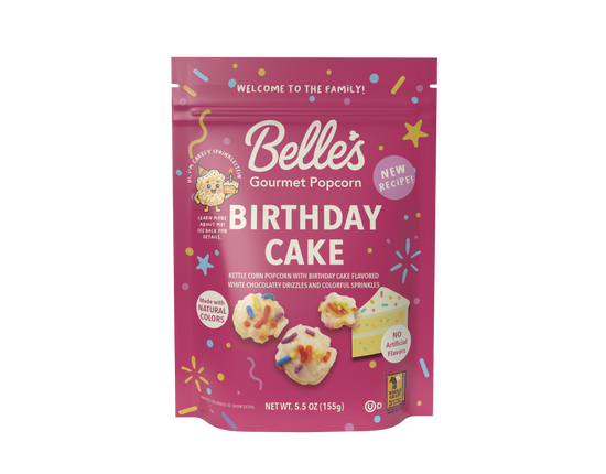 Birthday Cake 2.5oz popcorn (100 pack)