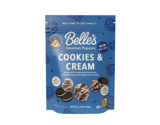 Cookies & Cream 2.5oz popcorn (100 pack)