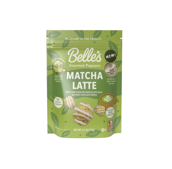 Matcha Latte 2.5oz popcorn (100 pack)