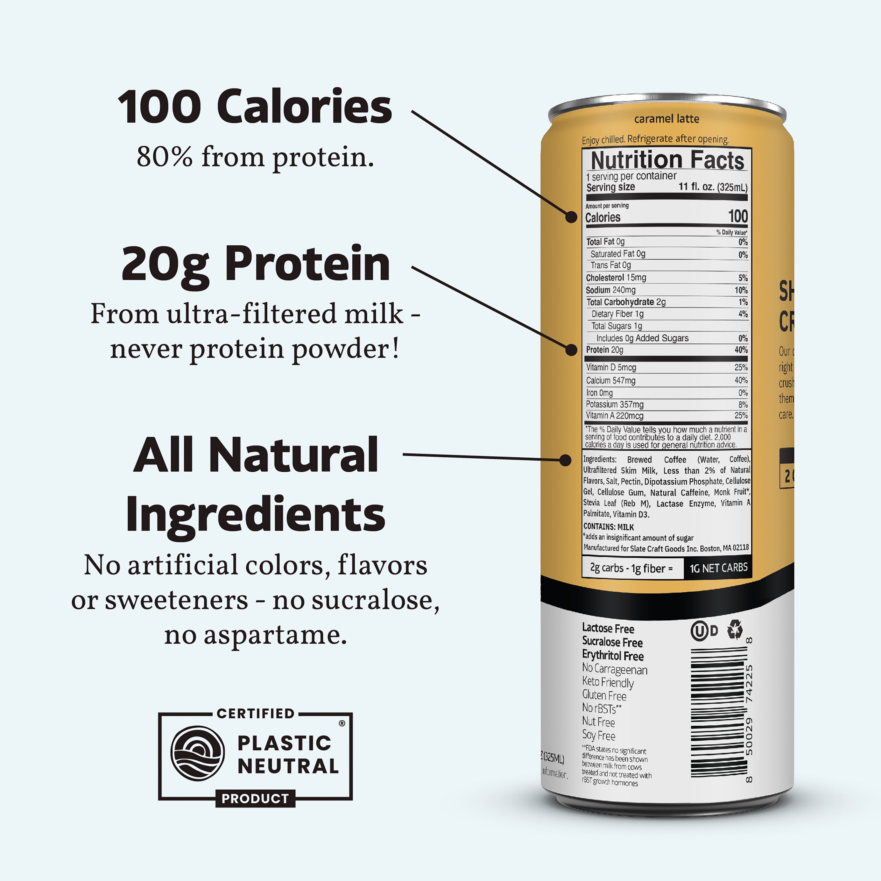 Caramel Latte nutrition facts