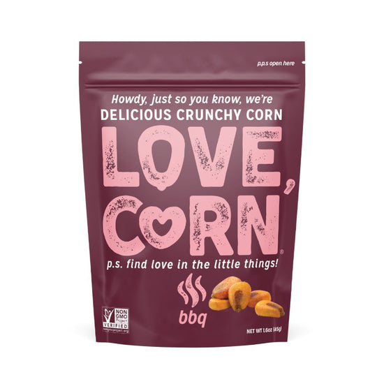 Love Corn Smoked BBQ Premium Roasted Corn 1.6oz (10ct)
