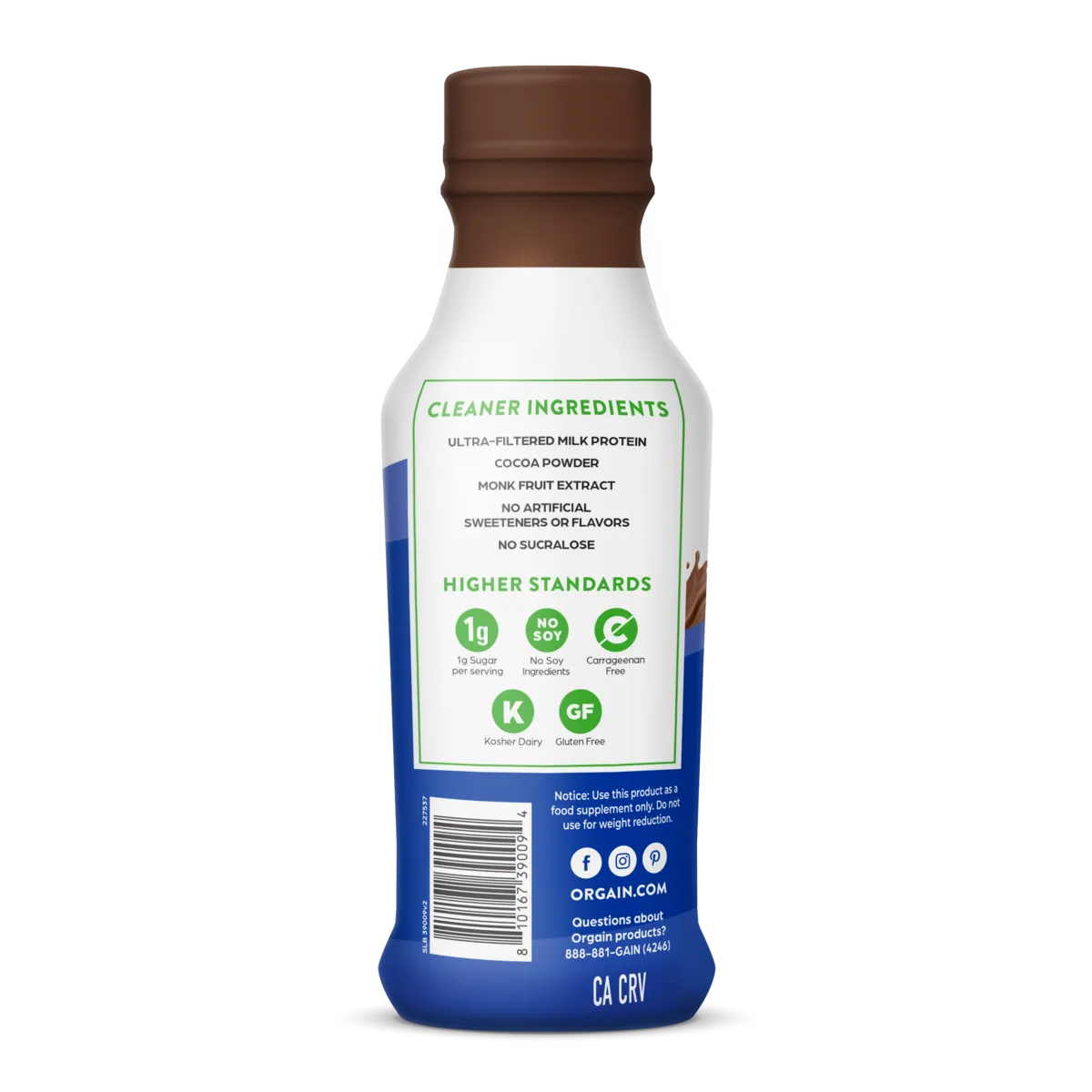 Orgain 38g Protein Shake (Case of 12)
