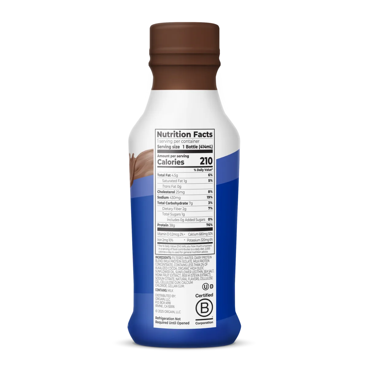 Orgain 38g Protein Shake (Case of 12)