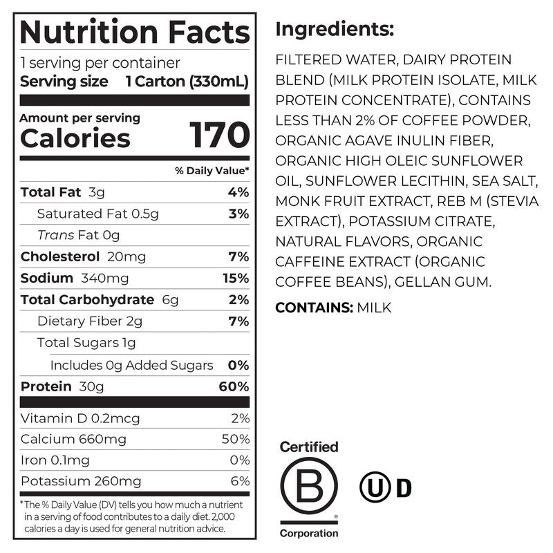 Orgain 30g Protein Shake (Case of 12)