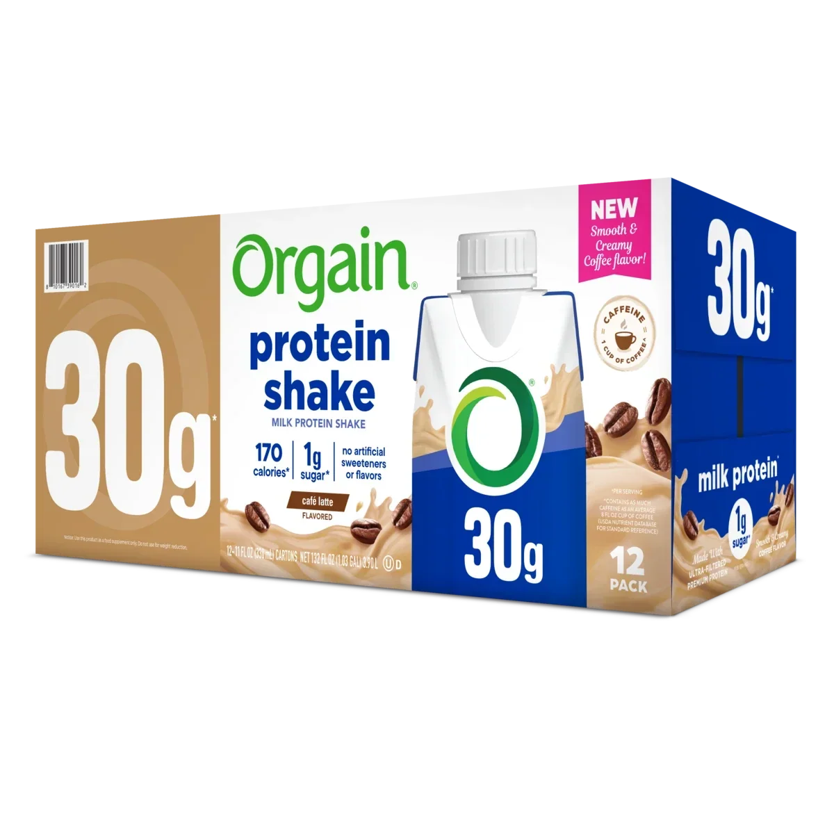 Orgain 30g Protein Shake (Case of 12)