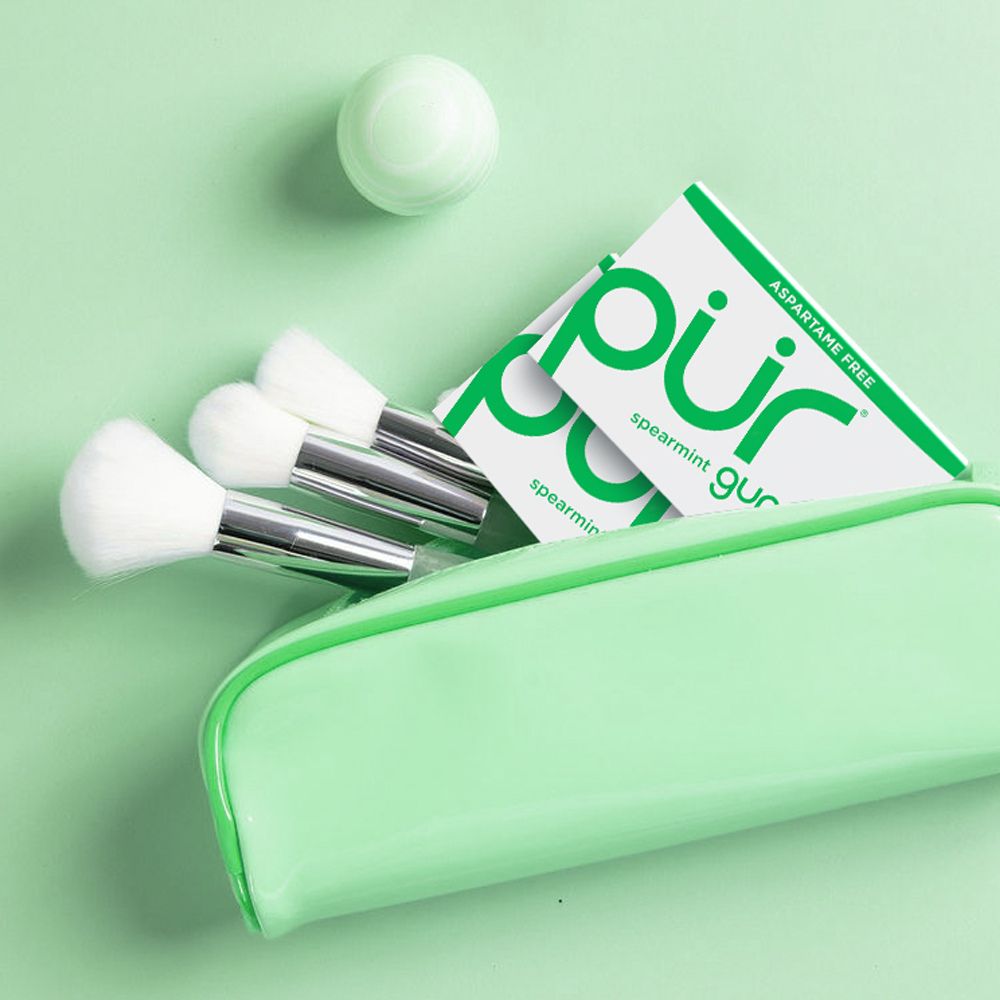 PUR Spearmint Gum Blister Pack 9pc (12ct)