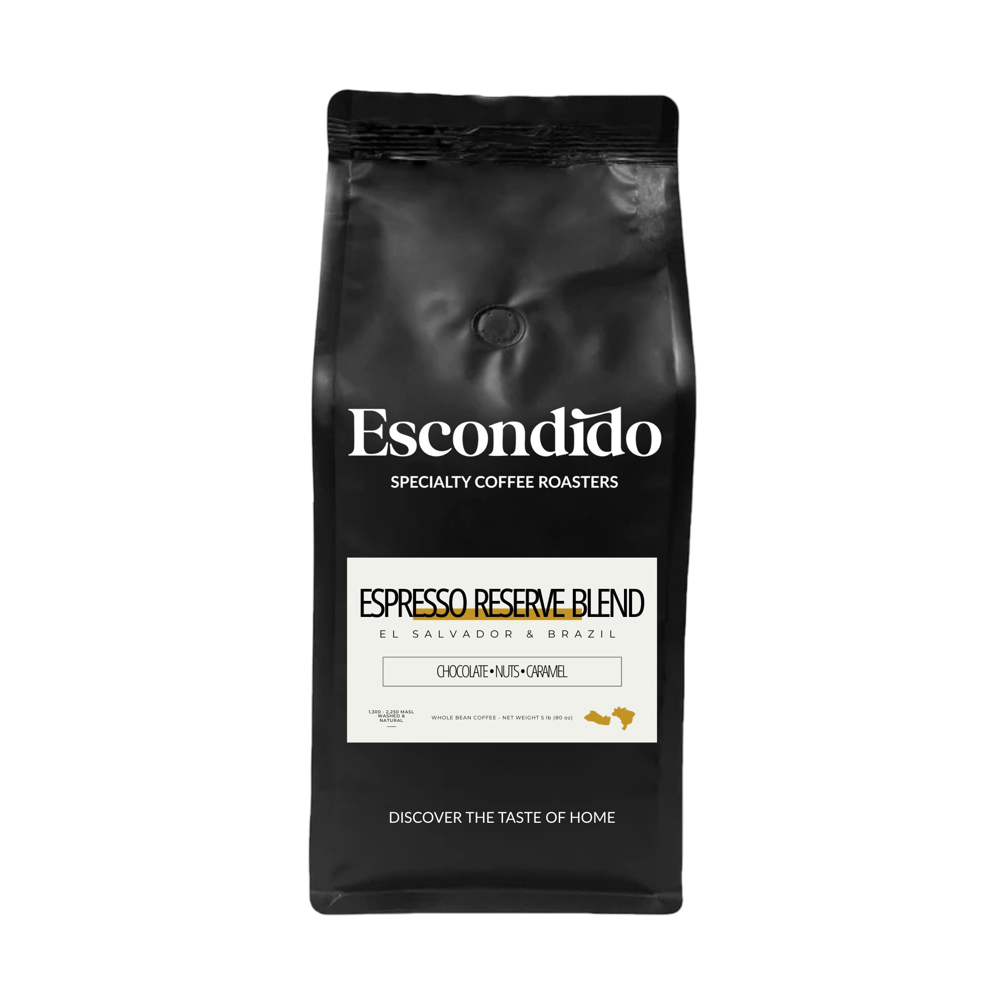 Espresso Reserve Blend 2x5lb Case Roasted Whole Bean Specialty Coffee