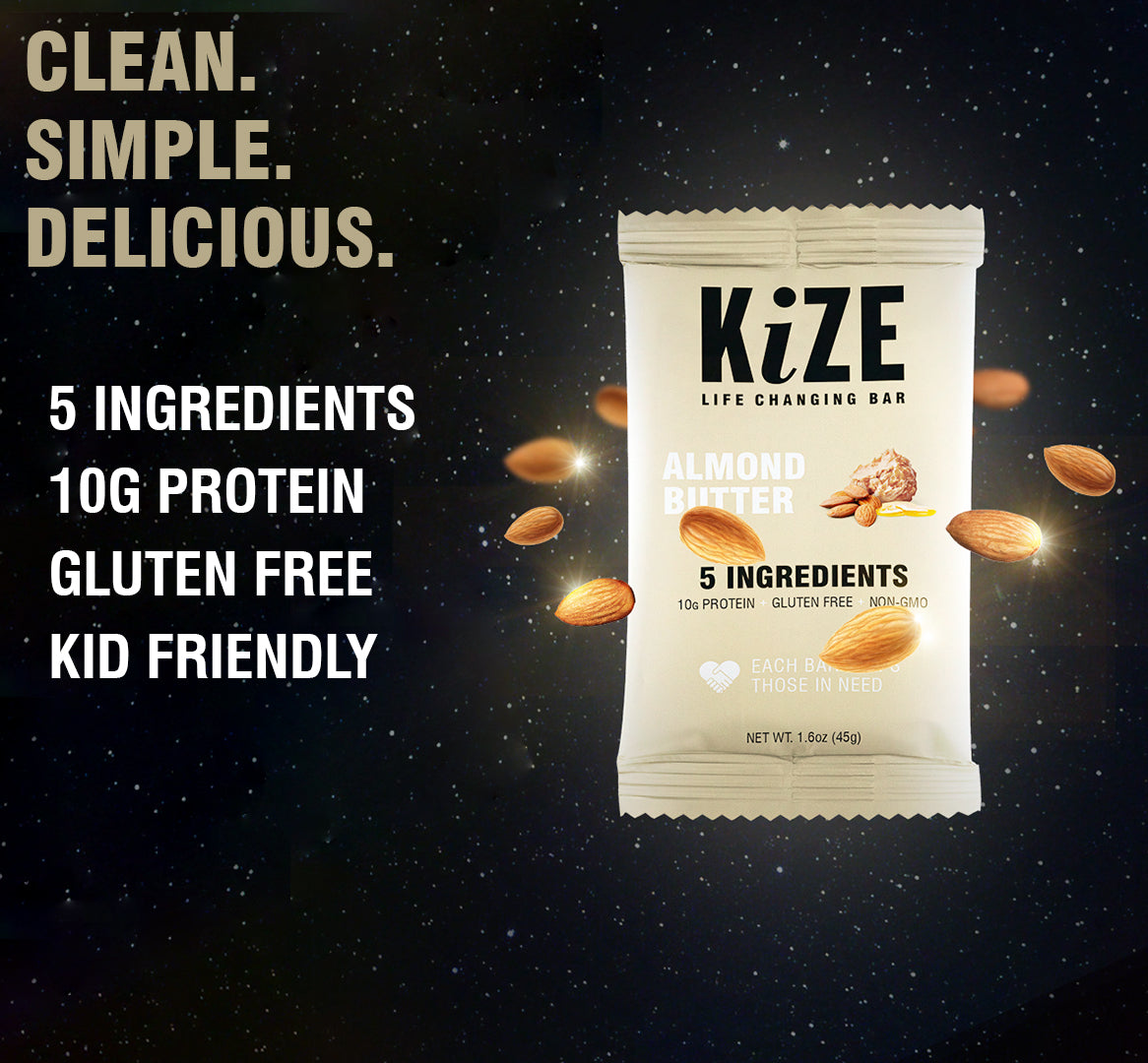 Kize Bar - Almond Butter (10 Pack)