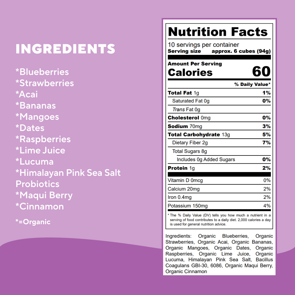 Acai Tropical Boost - Wholesale - Makes 55/12 oz. Smoothies