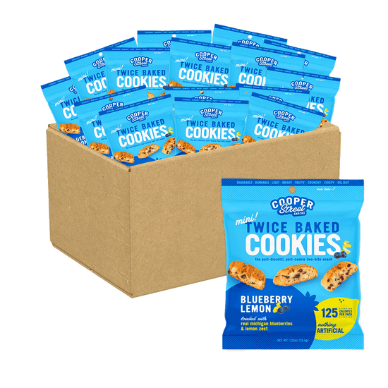 Wholesale - Blueberry Lemon Twice Baked Cookies