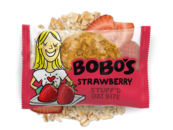Bobos Strawberry Stuff'd Oat Bites (30 Count)