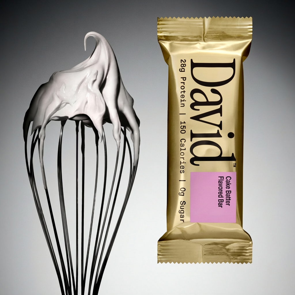 David Protein Bar, Cake Batter (12 Pack)
