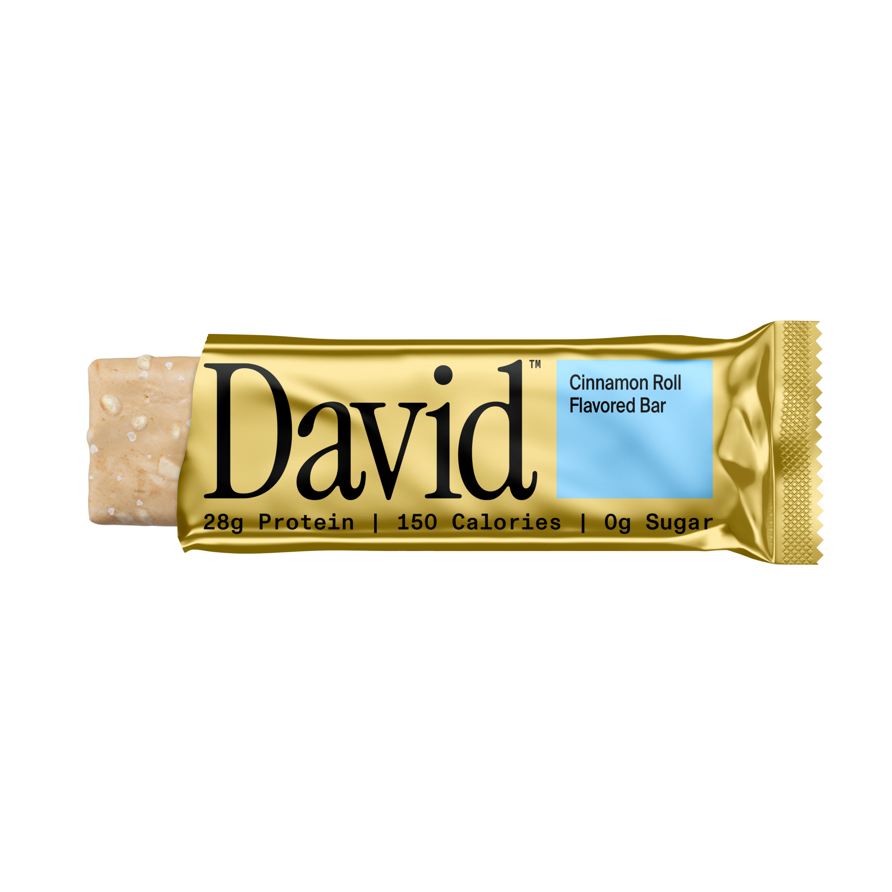 David Protein Bar, Cinnamon Roll (12 Pack)
