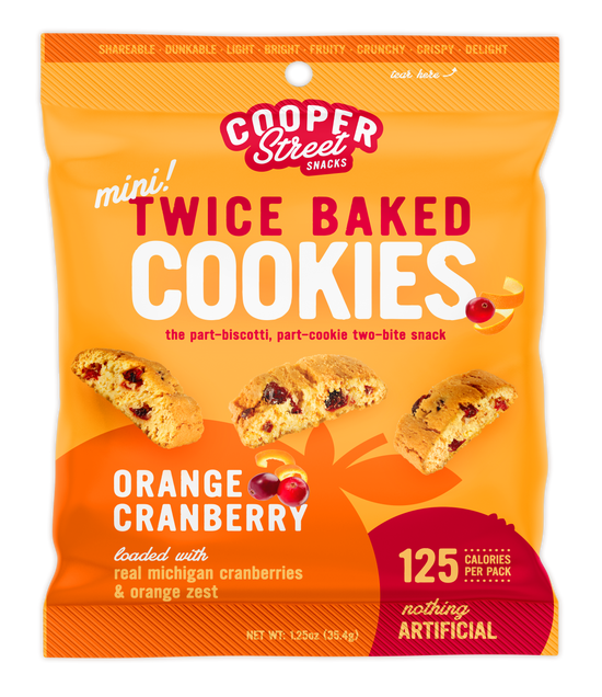 Wholesale - Orange Cranberry Twice Baked Cookies