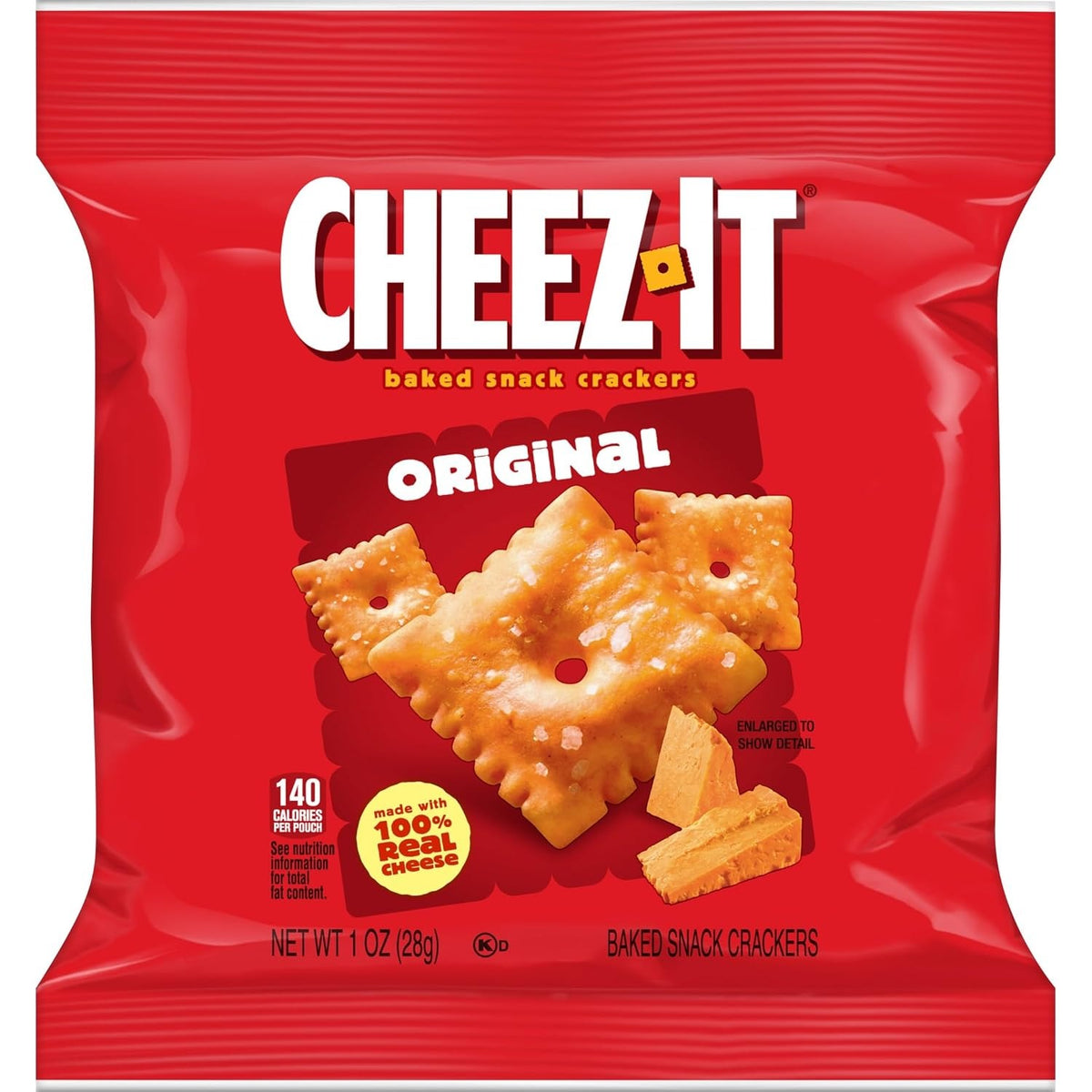 Cheez-It Original Baked Snack Crackers 1oz (40ct)