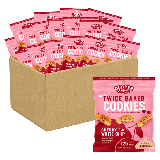 Wholesale - Cherry White Chip Twice Baked Cookies