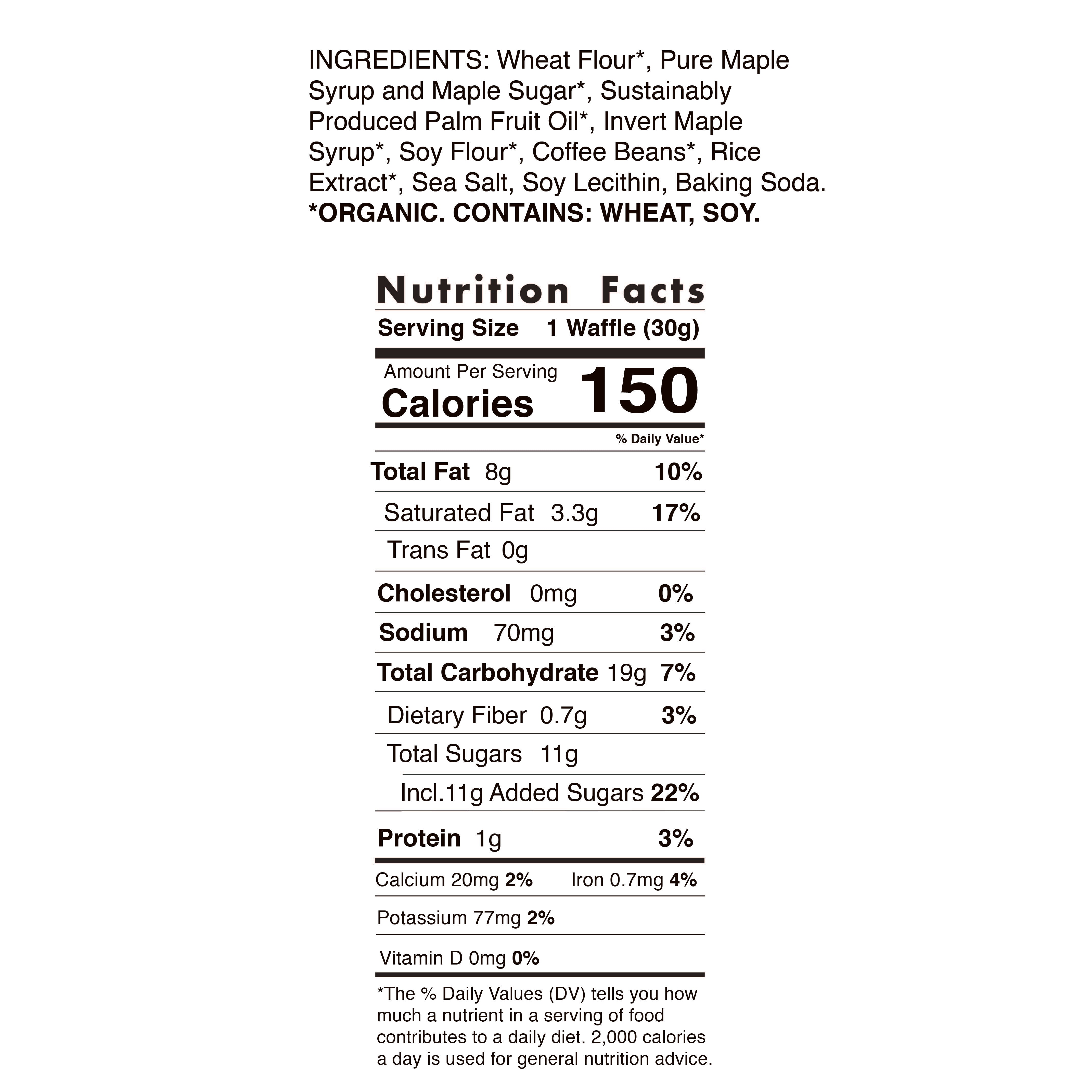 UnTapped Coffee Energy Waffle (64 units, master case available)