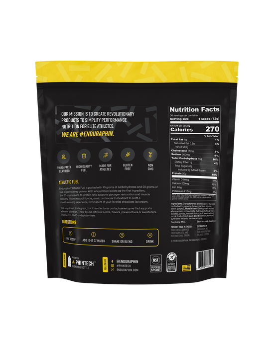 Enduraphin Athletic Fuel Pouch - Chocolate