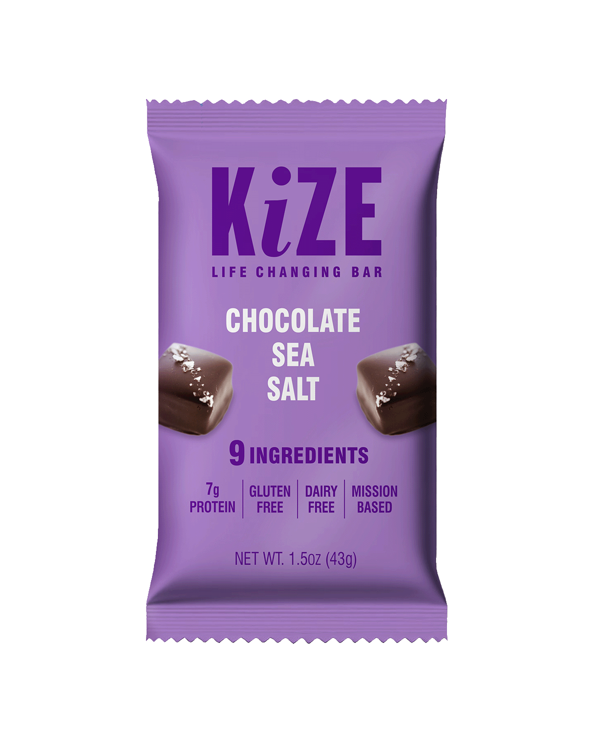 Kize Bar - Chocolate Sea Salt (10 Pack)