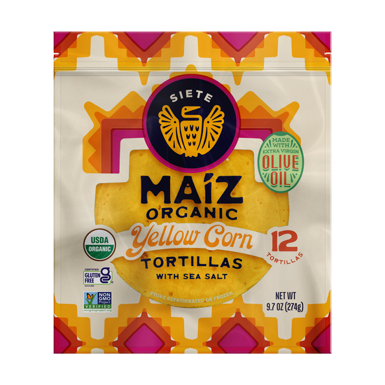 MaÃz Organic Yellow Corn Tortillas - 18pk