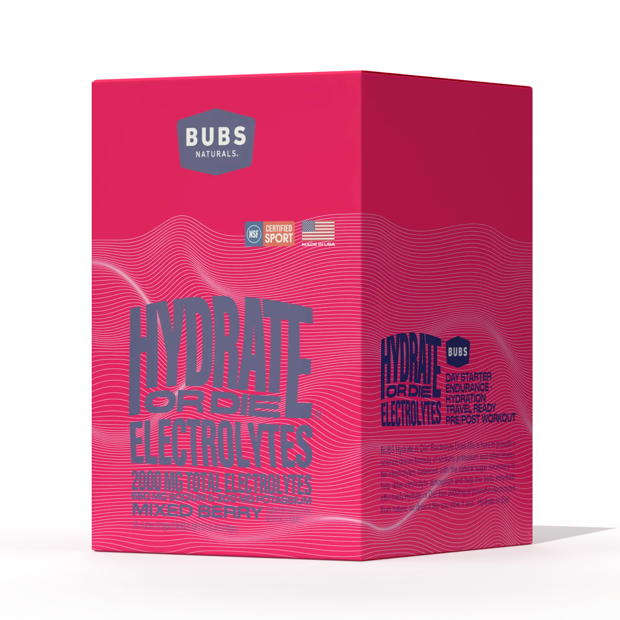 ORS Electrolytes - Mixed Berry - Case Pack (6-20ct cartons)