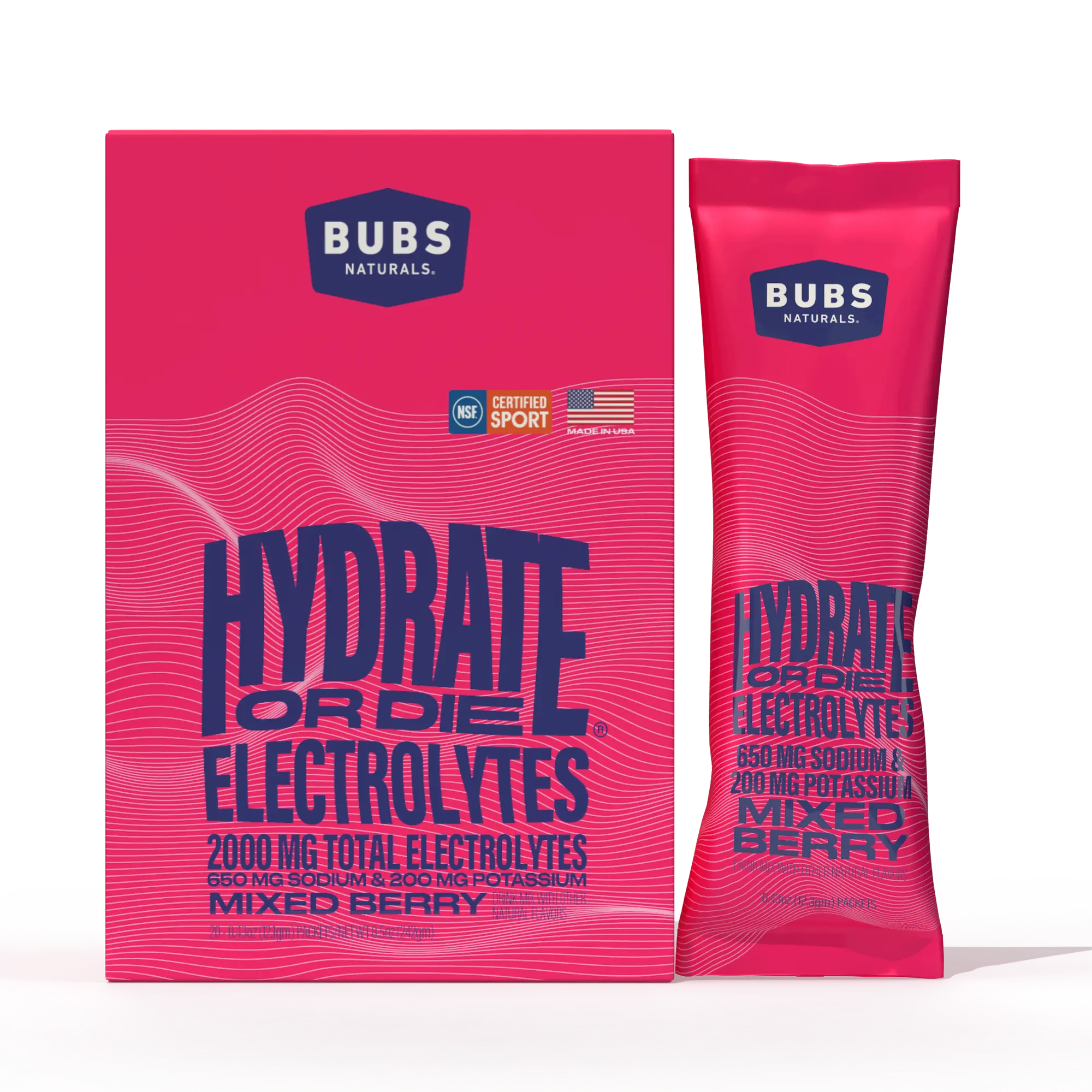 ORS Electrolytes - Mixed Berry - Case Pack (6-20ct cartons)