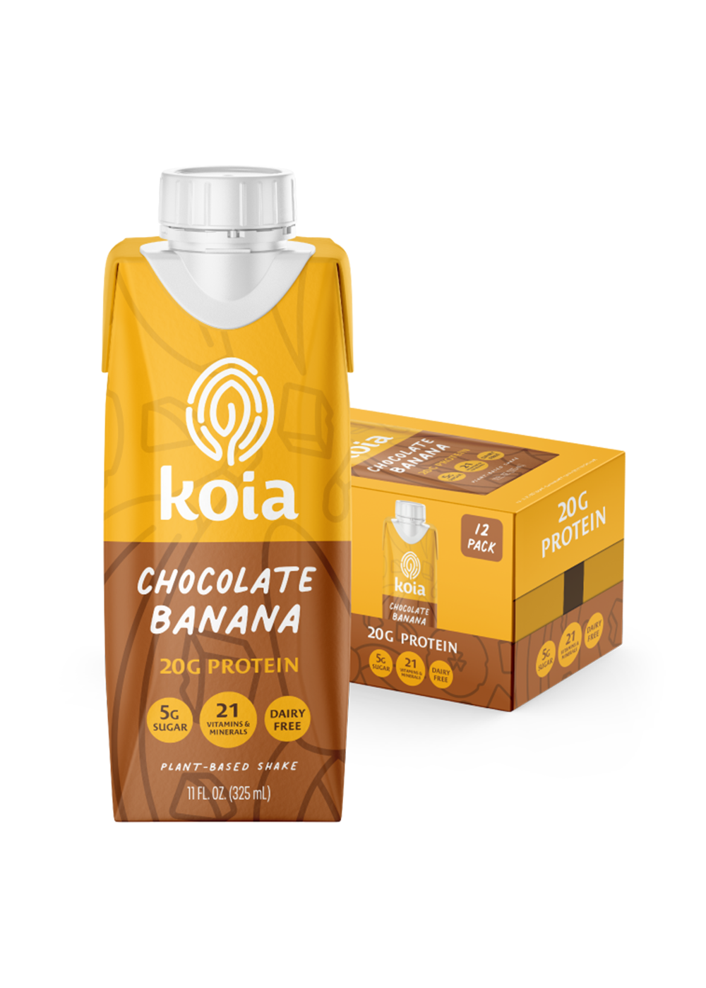 Koia - Chocolate Banana Nutrition Shake (12 Pack)