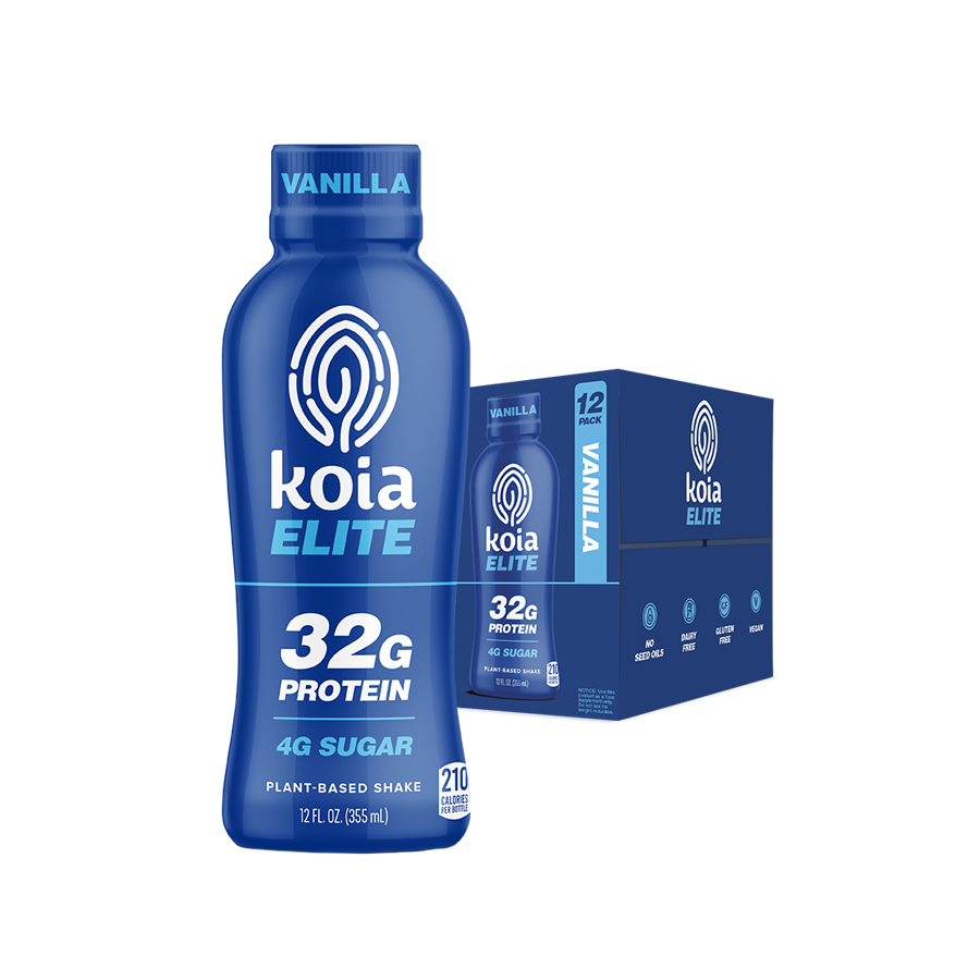 Koia - Elite Vanilla Plant Protein Shake (12 Pack)