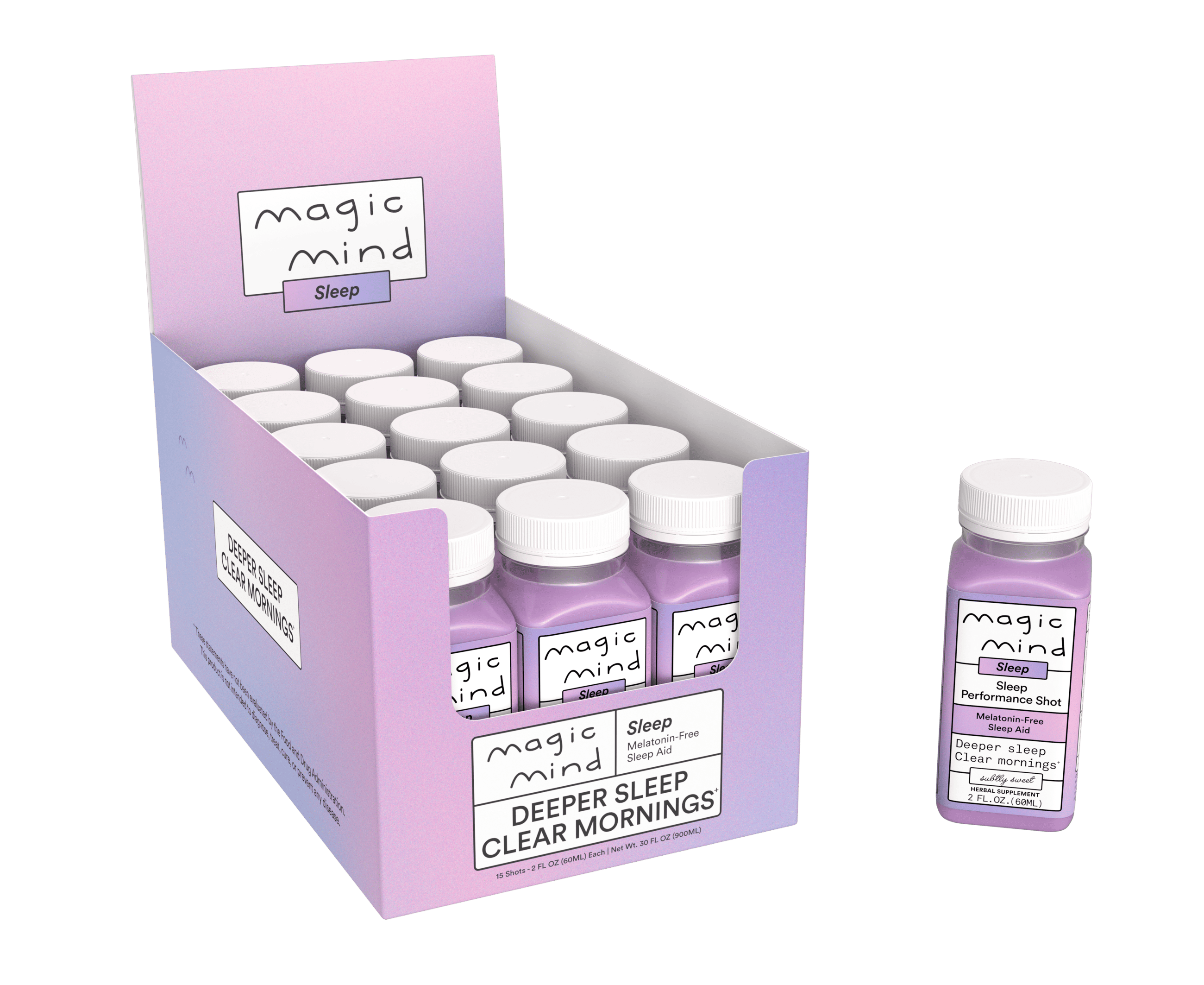 Magic Mind Sleep - Melatonin Free (60 Bottles)