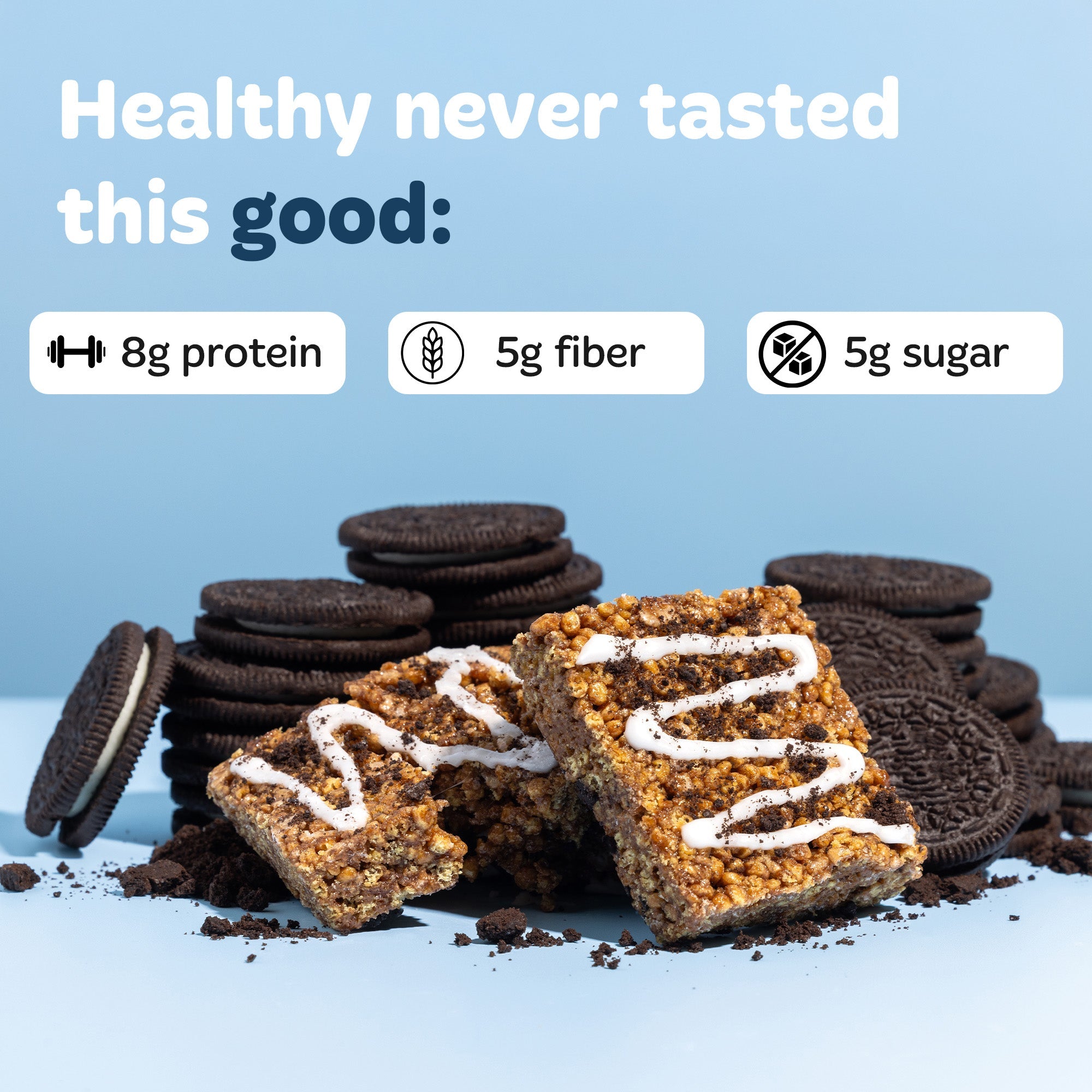 Blake's Protein Treats, Cookies & Cream, 96 Bars