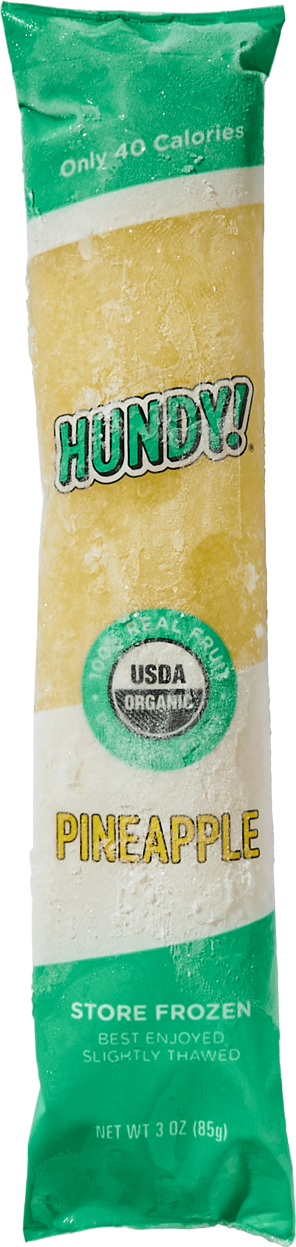 Hundy! 100% Pineapple Pops - 60 Count