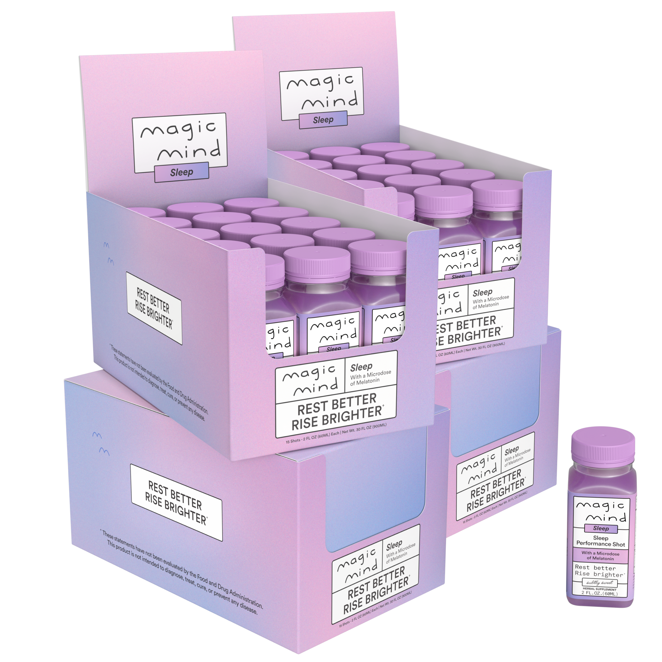 Magic Mind Sleep - Microdosed Melatonin (60 bottles)