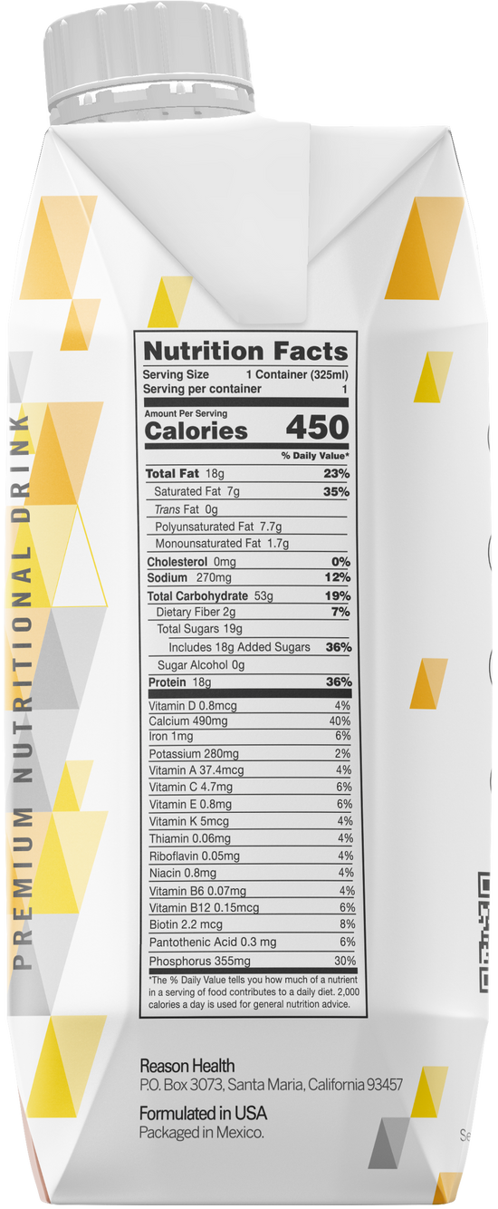 Reason Weight Gain Shake Strawberry (48 Shakes)