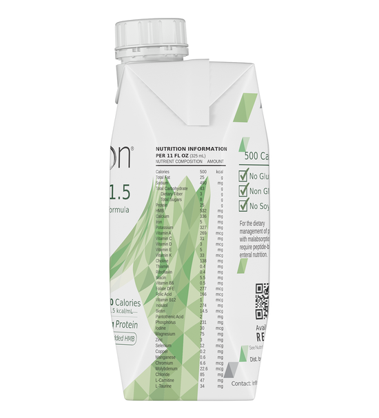 Reason Peptide 1.5 Complete Nutrition Formula, Vanilla (Case of 12)