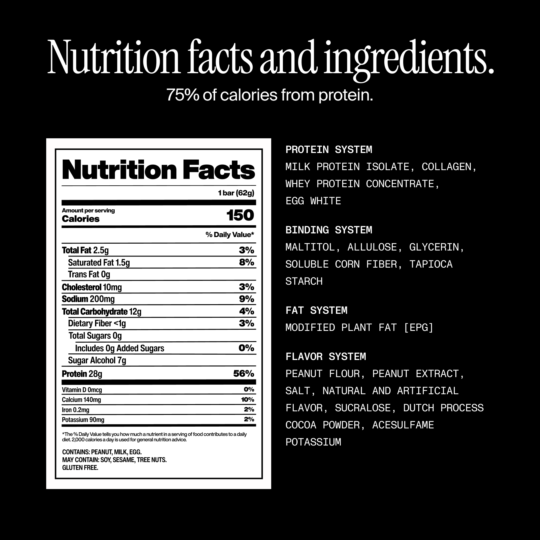 David Protein Bar, Salted Peanut Butter (12 Pack)