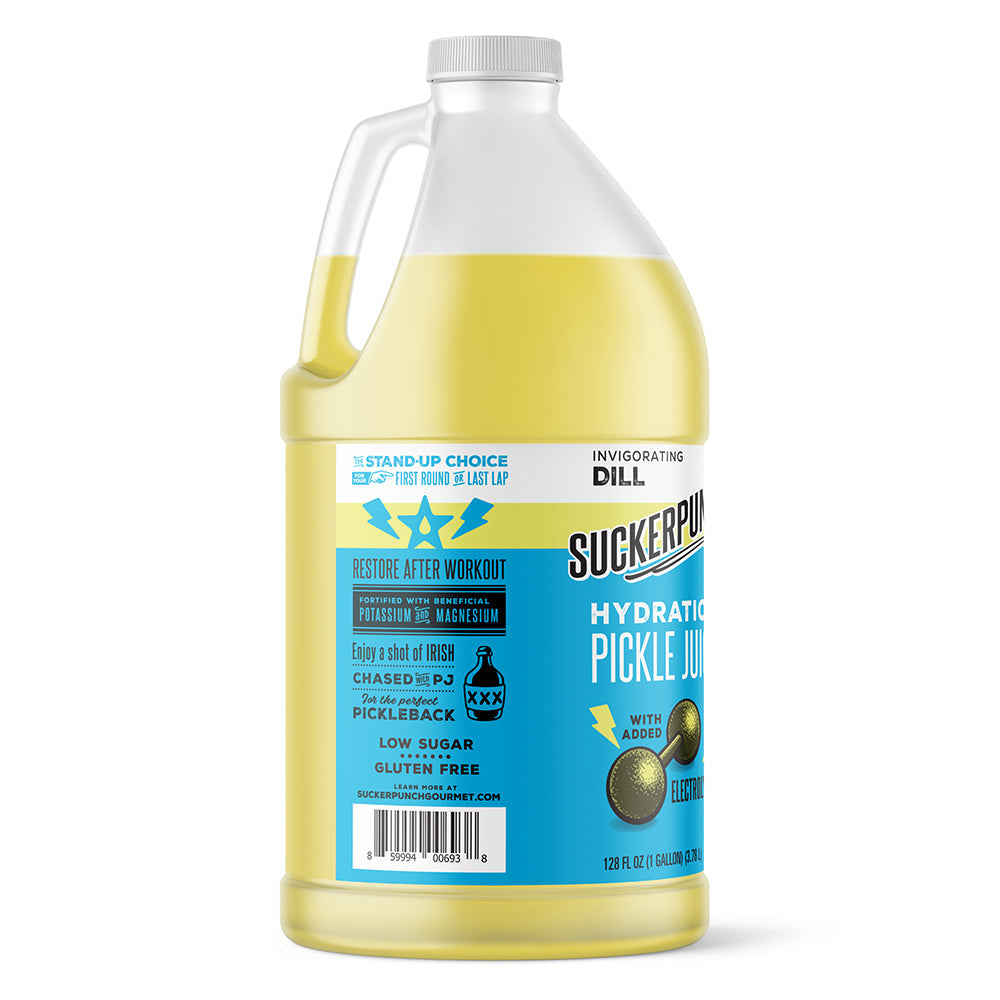 SuckerPunch Dill Pickle Juice - 4 Gallon (512 oz) - Sports