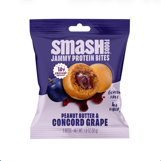Peanut Butter Grape Protein Bites (8 Count)