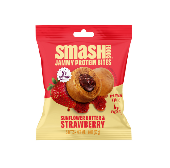 Sunflower Butter Strawberry Protein Bites (8 Count)