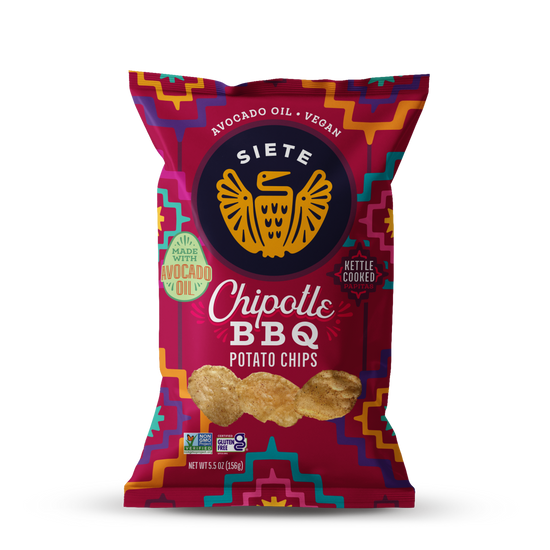 Chipotle BBQ Kettle Cooked Potato Chips - 24 bags