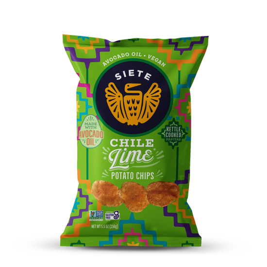 Chile Lime Kettle Cooked Potato Chips - 24 bags