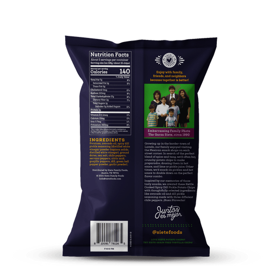 Spicy Dill Pickle Kettle Cooked Potato Chips - 24 bags