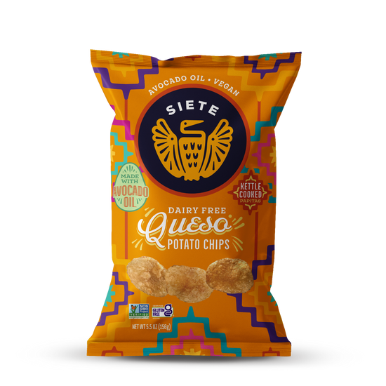Queso Kettle Cooked Potato Chips - 24 bags