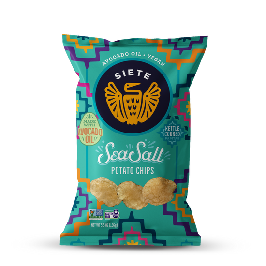 Sea Salt Kettle Cooked Potato Chips - 24 bags